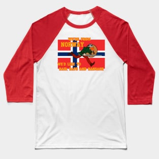 In Norway Baseball T-Shirt